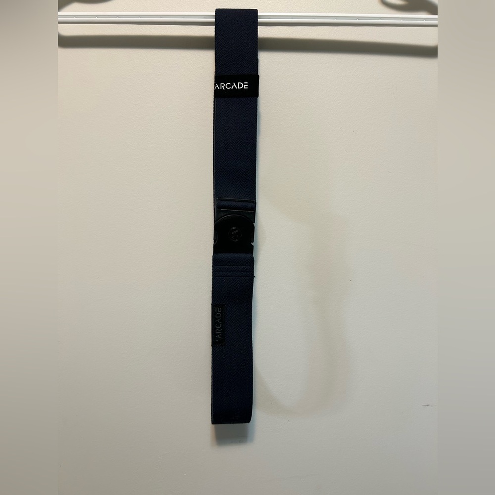 Navy Blue Arcade Belt